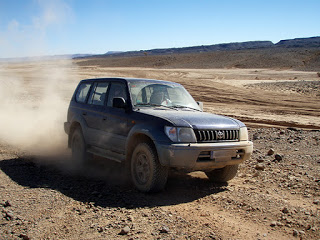 Desierto. Hamada en Erg Chebbi. Desierto. Hamada en Erg Chebbi.