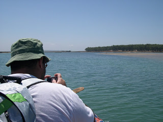 Moulay Bousselham. Paseo en barca por la Laguna de Medja Zerga.