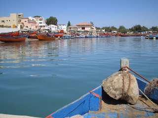Moulay Bousselham. Paseo en barca por la Laguna de Medja Zerga.