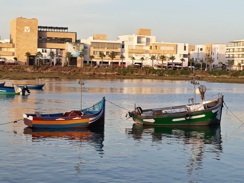 Paseando por Rabat. Zona del río.